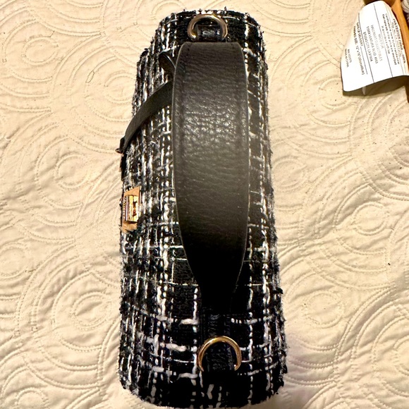 RARE DUNNE LONDON BLACK AND WHITE BAG - Picture 5 of 8